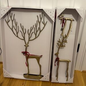 New Aldi Merry Moments Gold Reindeer Set!